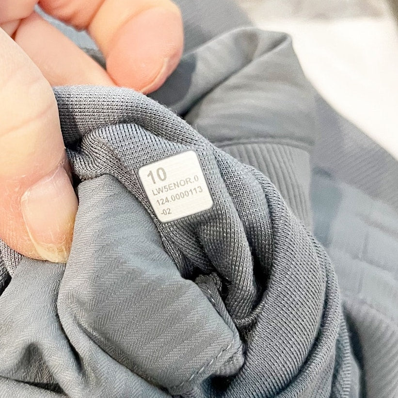 Lululemon Dance Studio Mid-Rise Pants Regular Oil Grey 10