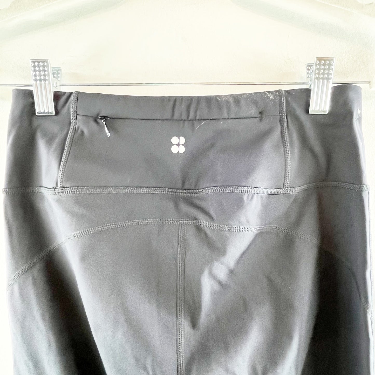 Sweaty Betty High Rise 30" Power Bootcut Trouser Pants Leggings Black Small