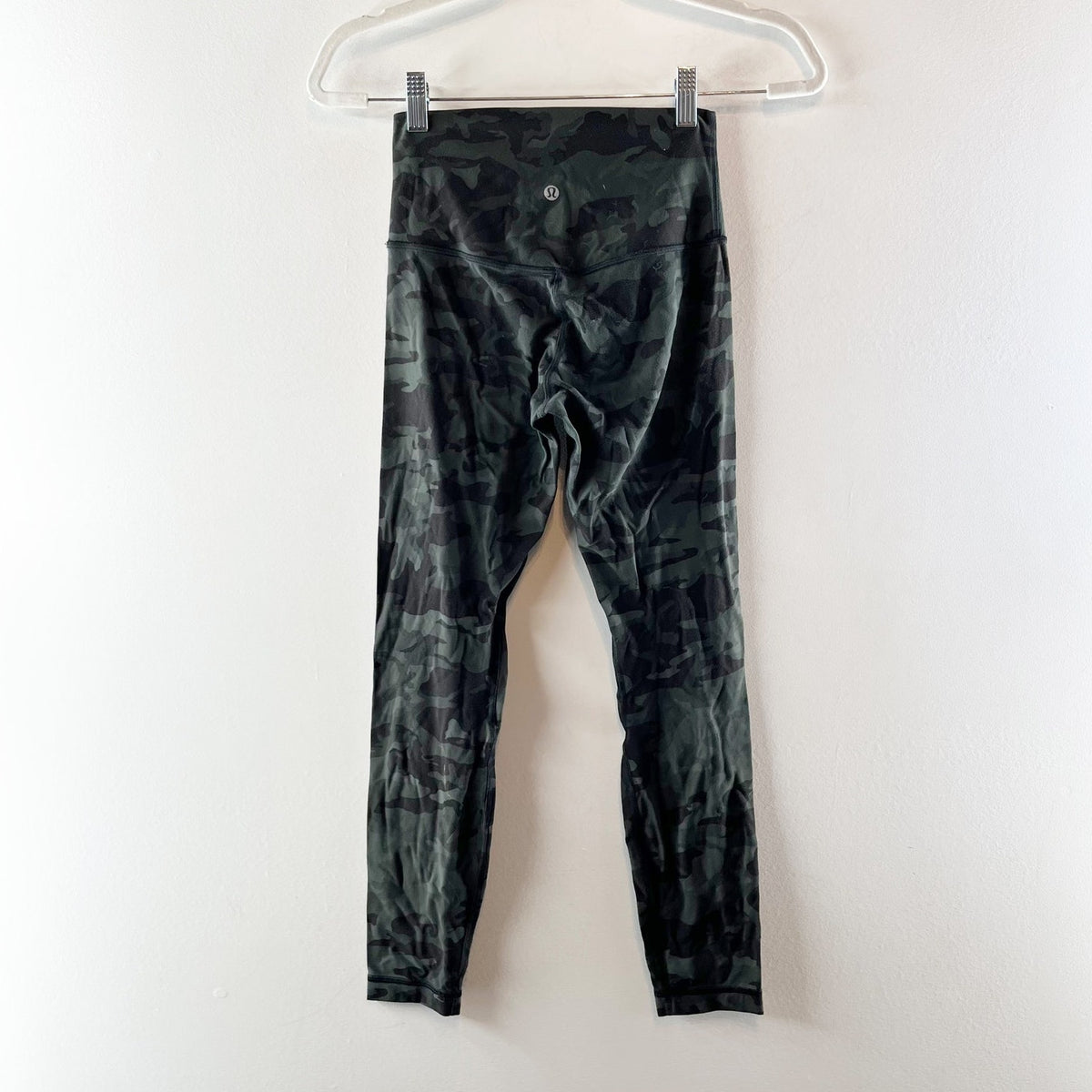 Lululemon Align Legging Pant Full Length 28" Incognito Camo Multi Gator Green 4