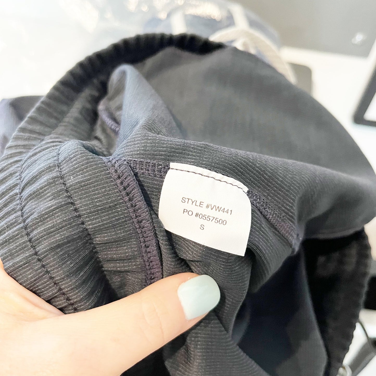 Vuori Lux Performance Jogger Sweatpants Midnight Heather Navy Blue Small