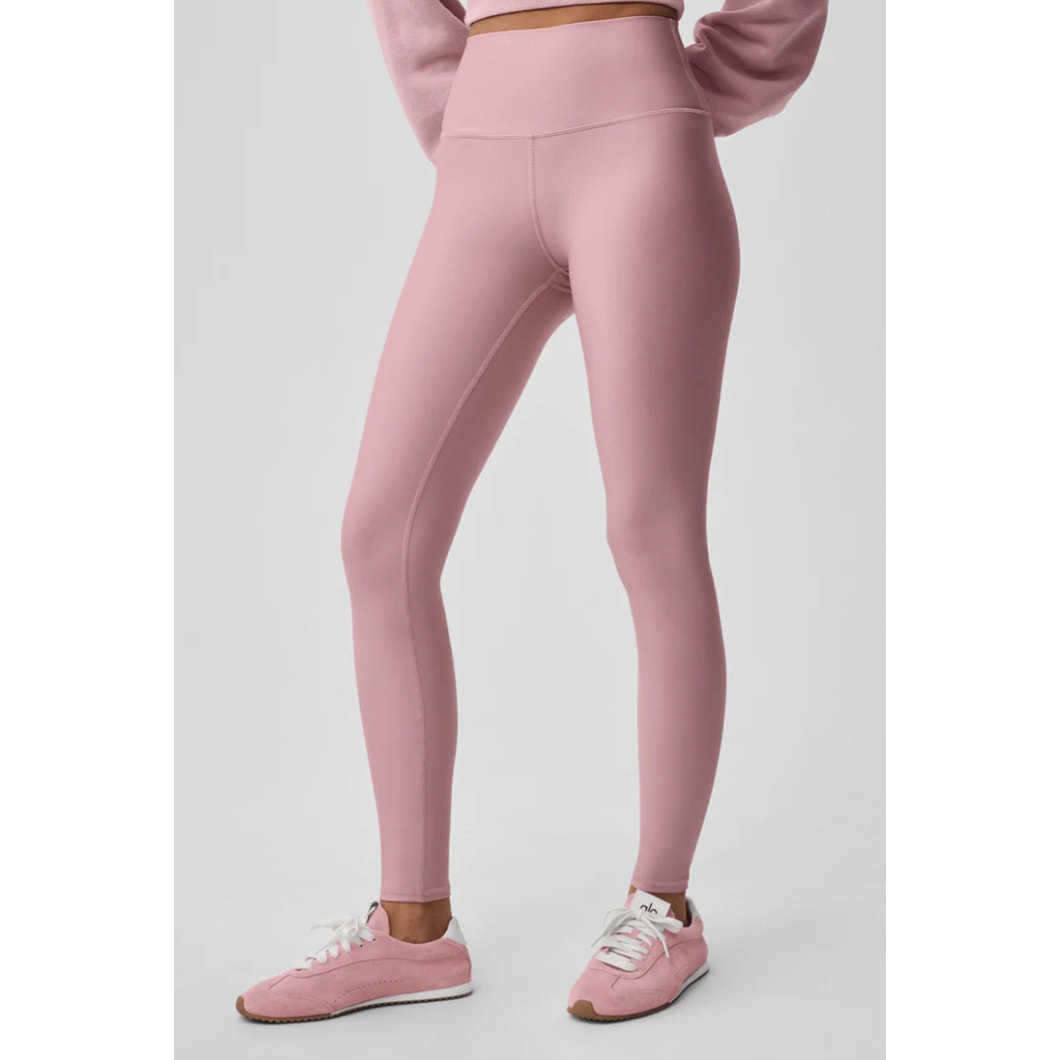 Alo 7/8 High-Waist Airlift Leggings Vintage Pink Small