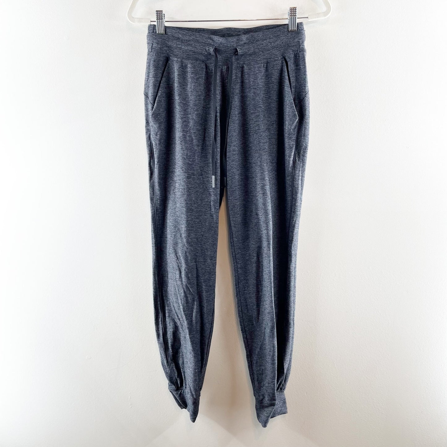 Lululemon Ready To Rulu Pant Joggers Heathered Dark Cast Black Gray 6