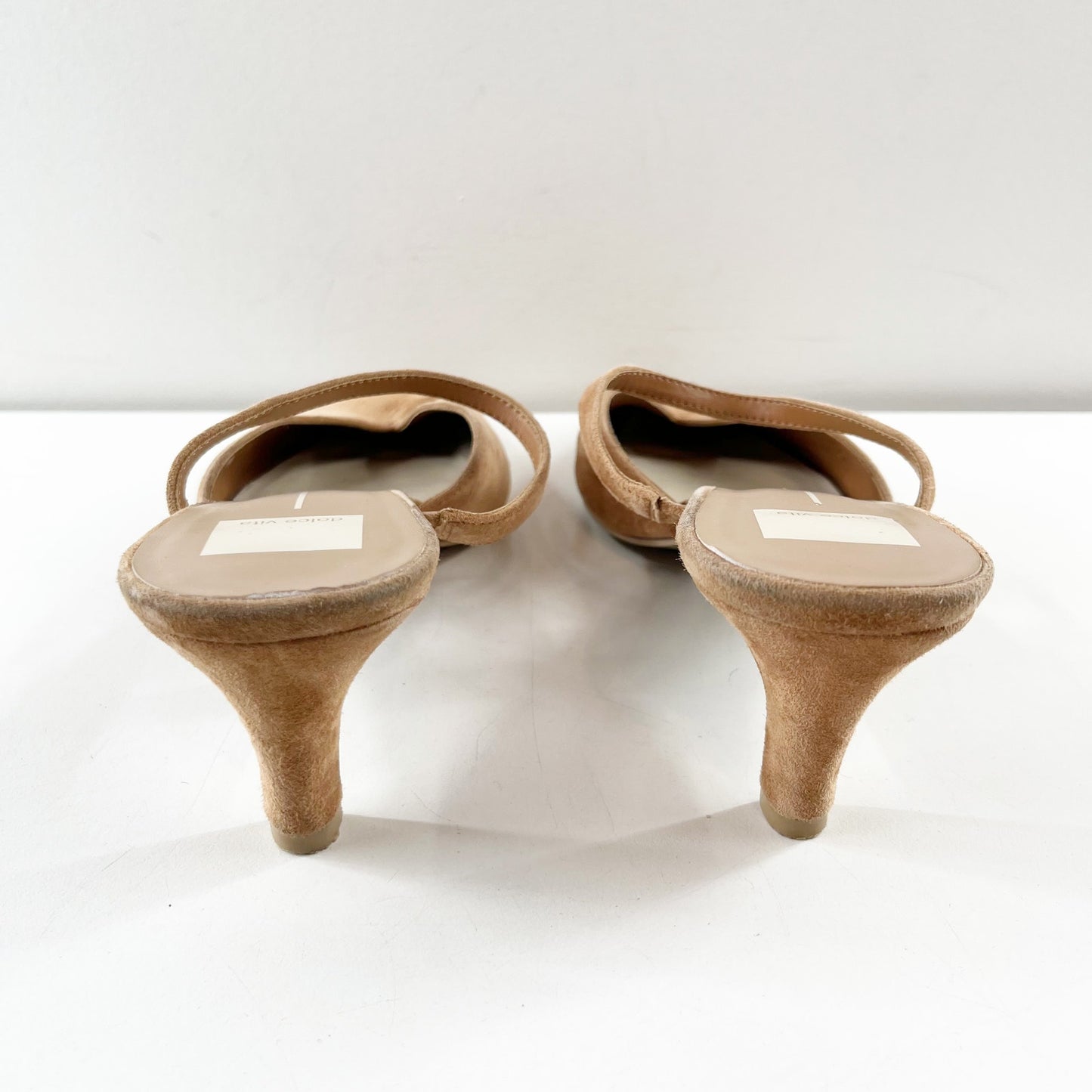 Dolce Vita Kanika Mule Kitten Heels Tan 10