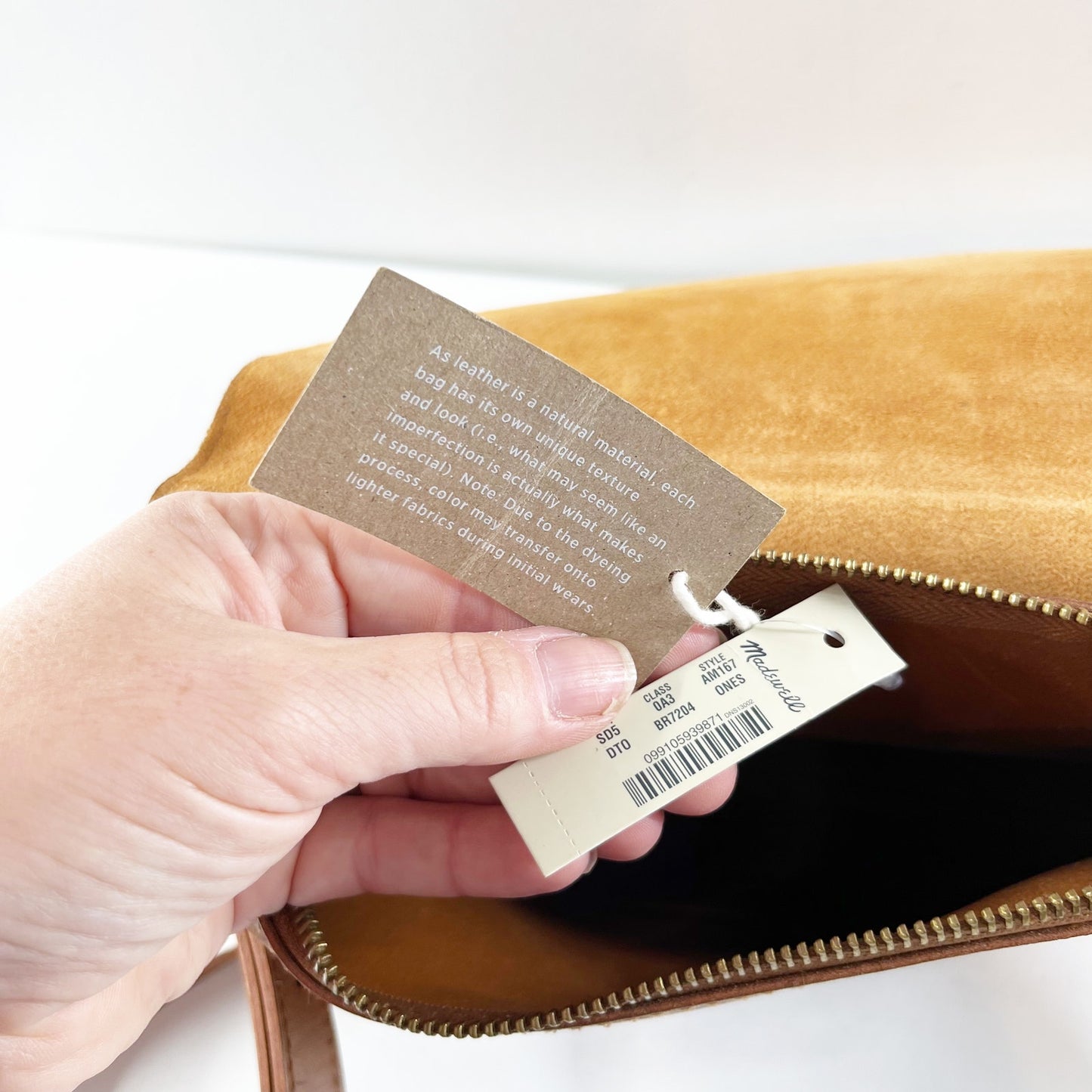 Madewell The Convertible Flap Leather Crossbody Bag Brown