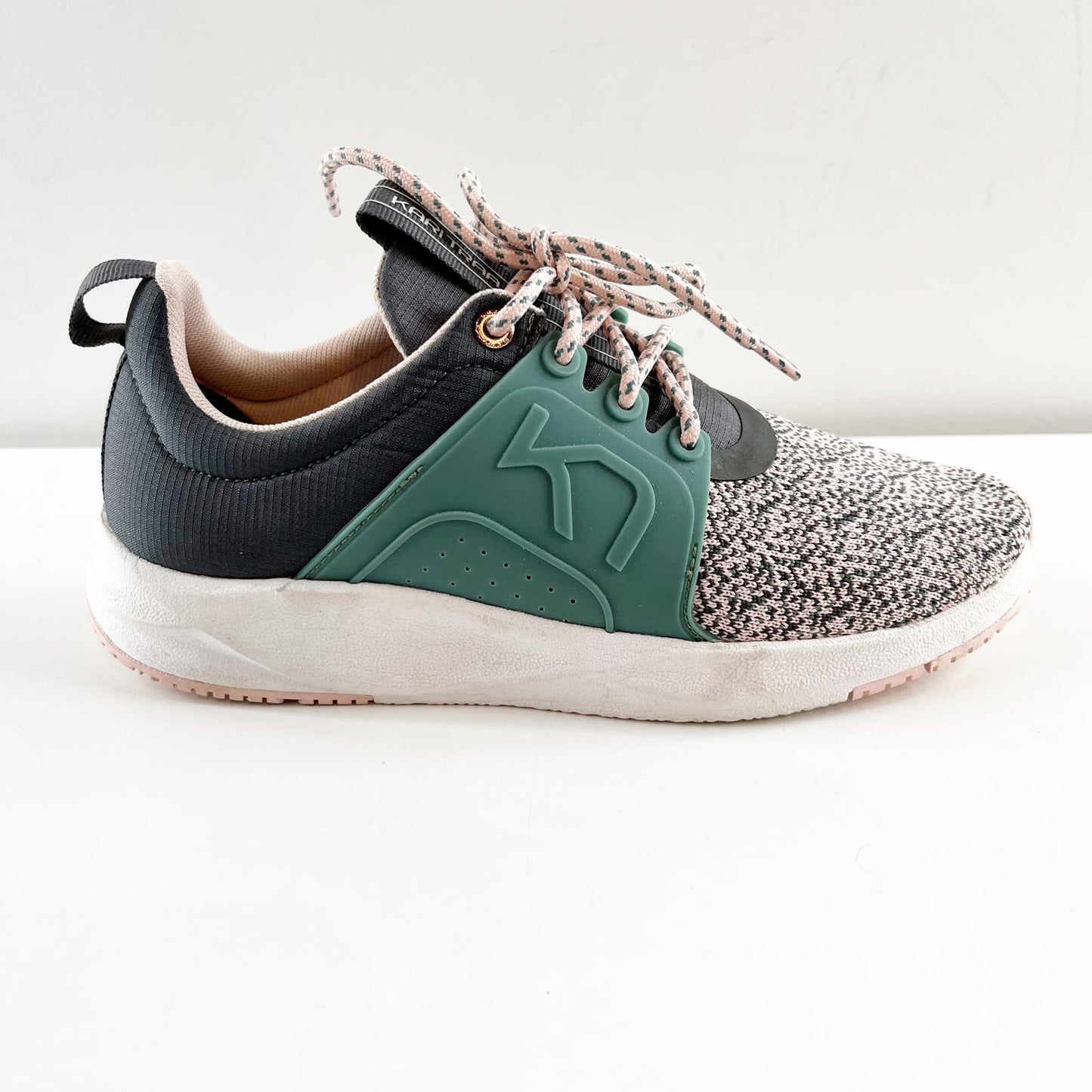 Kari Traa Fres Ivy Wool Blend Shoes Sneakers Gray Green 6