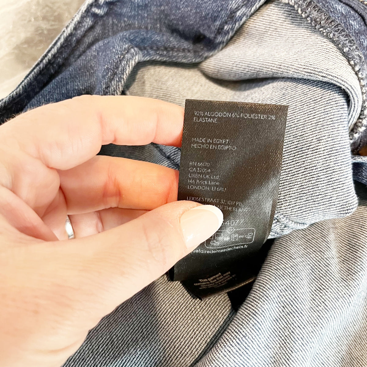 Free People Low Rise Flare Jeans Blue 28 / 6