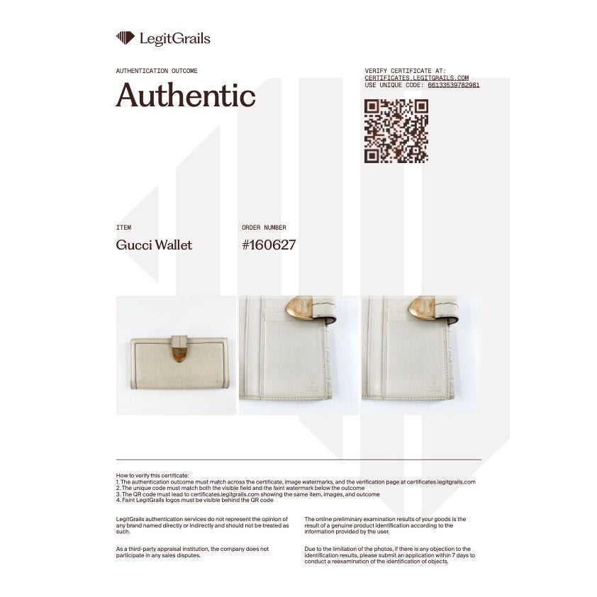 Gucci Guccissima GG Continental Long Rectangle Leather Wallet Cream