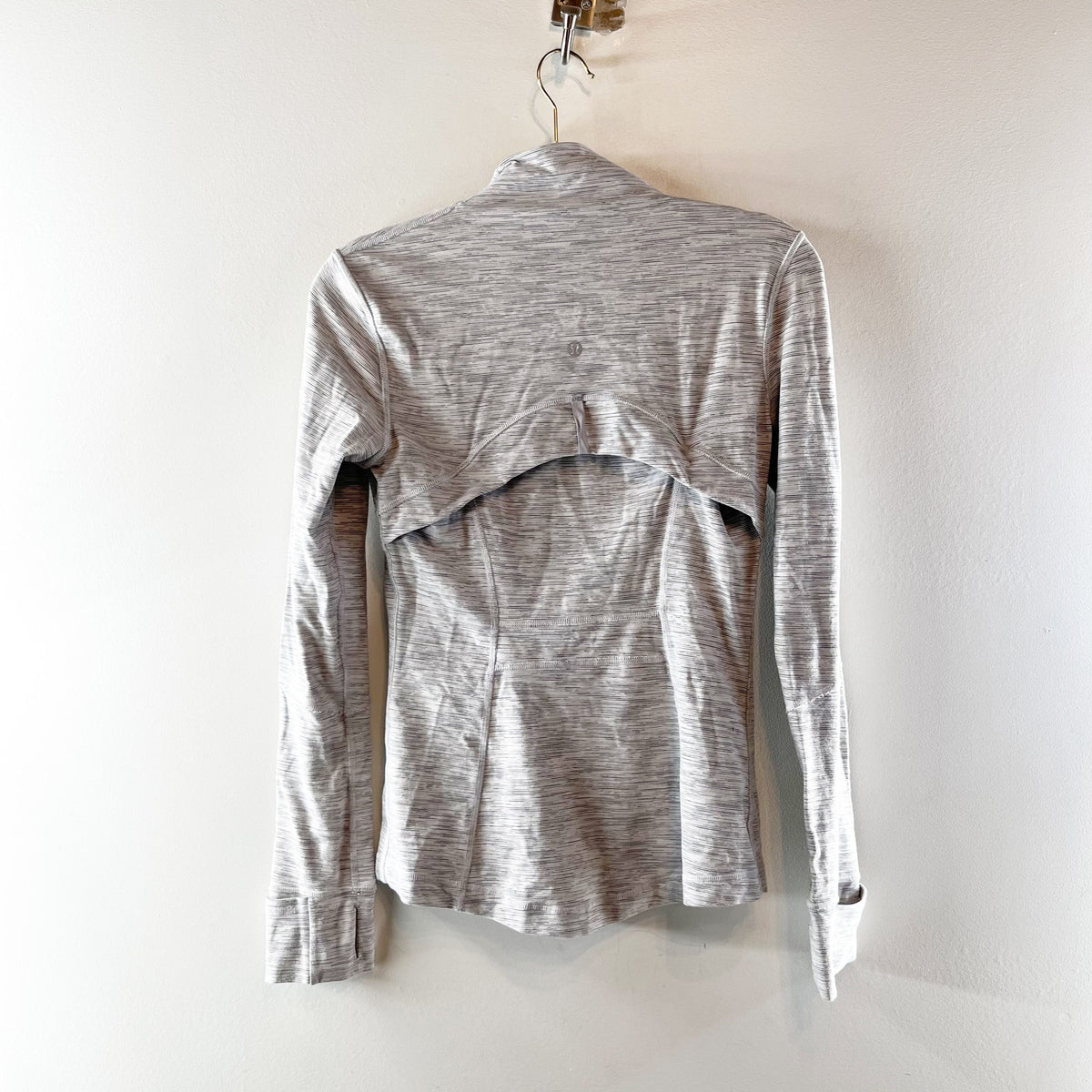 Lululemon Full Zip Define Jacket Wee Are From Space Ice Grey Alpine White 6