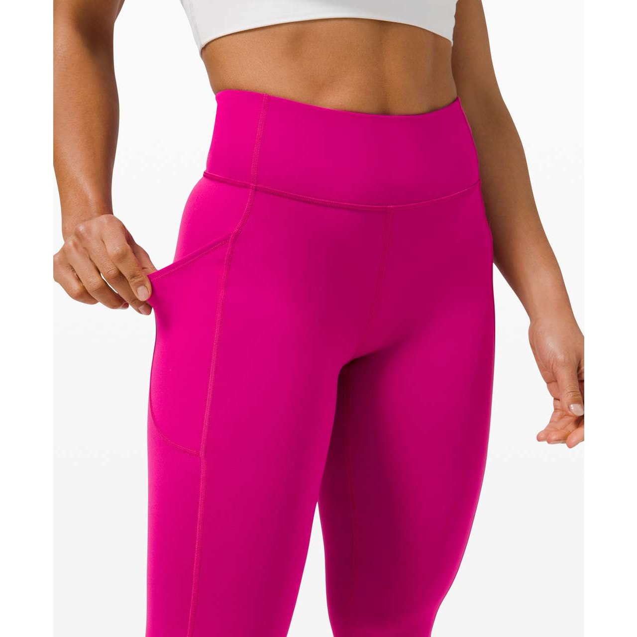 Lululemon Invigorate High-Rise Tight Leggings 28" Ripened Raspberry Pink 4