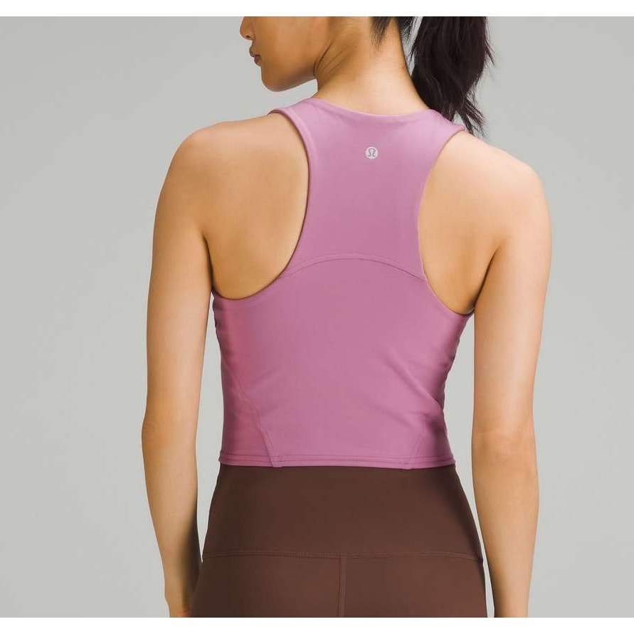 Lululemon Wunder Train Racerback Tank Top Velvet Dust Purple 8