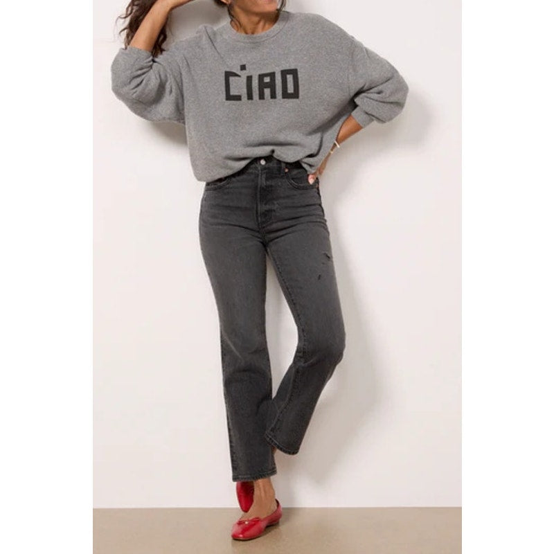 Pistola Ally High Rise Vintage Distressed Denim Ankle Boot Jeans Black 31 / 12