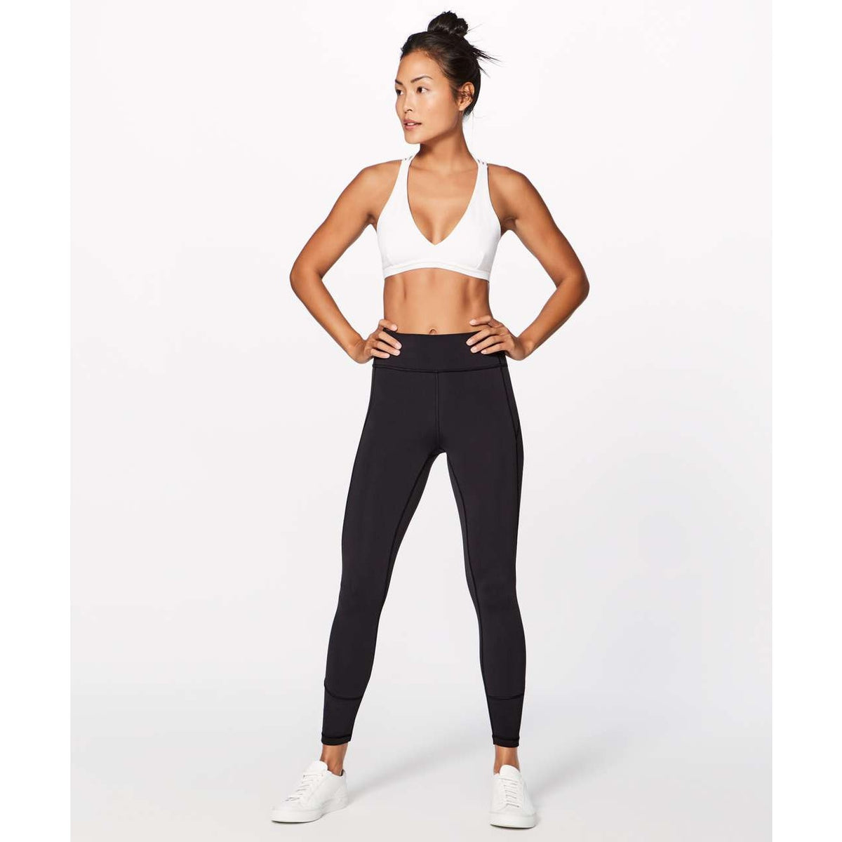 Lululemon Athletica In Movement 7/8 Tight Leggings Everlux 25" Black 6