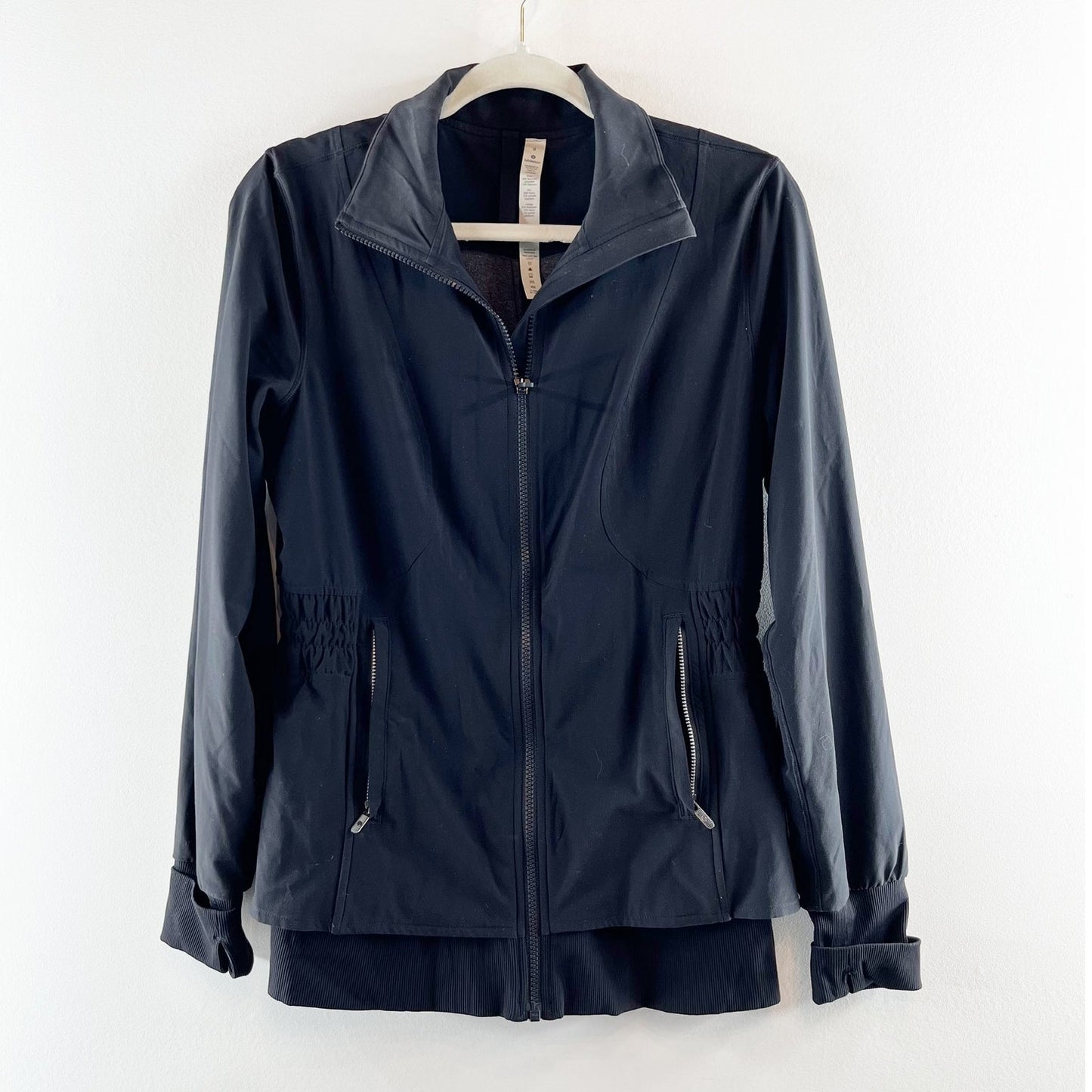Lululemon Sights Seen Full Zip Track Jacket Black 8