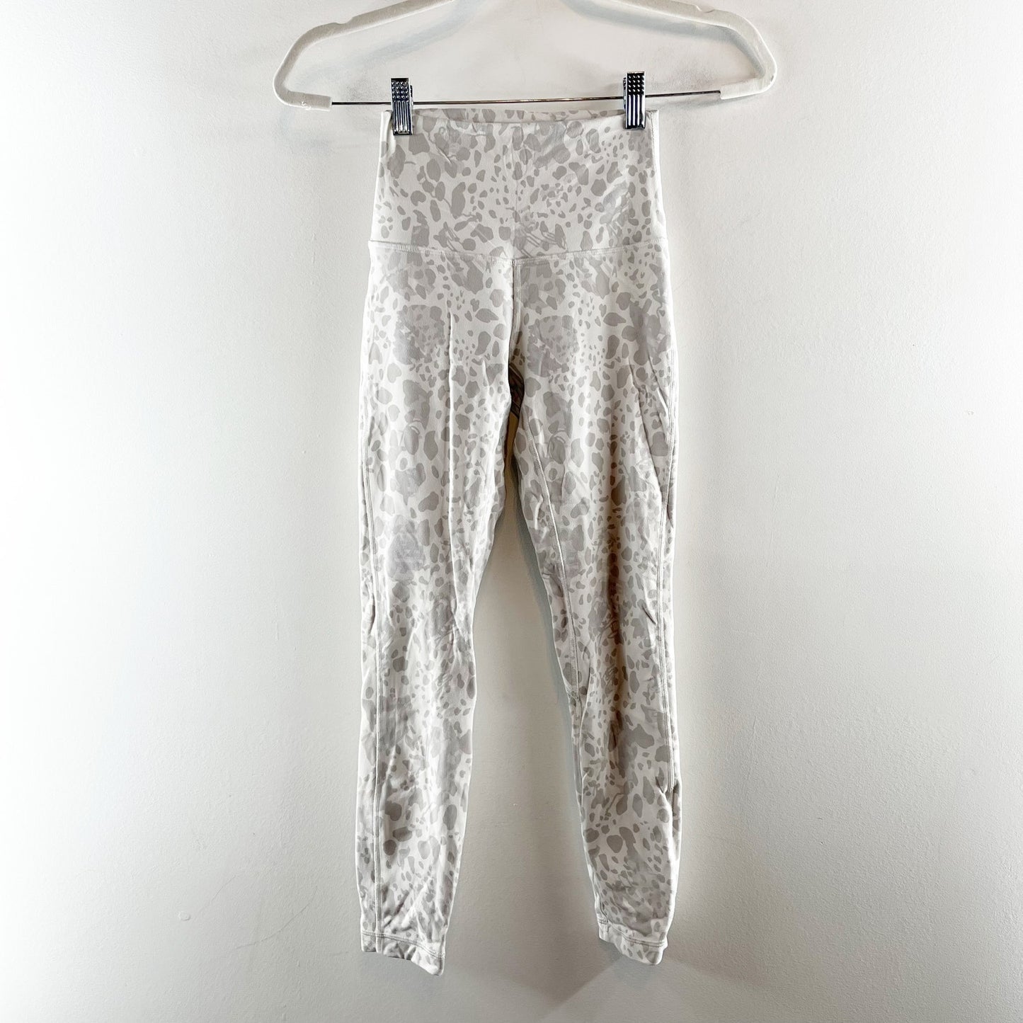 Lululemon Align High-Rise Pant Leggings 25" Cheetah Camo Antique White Multi 2