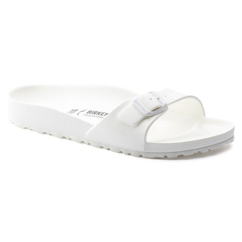 Birkenstock Madrid Eva Buckle Slide Sandals White 38 / 7