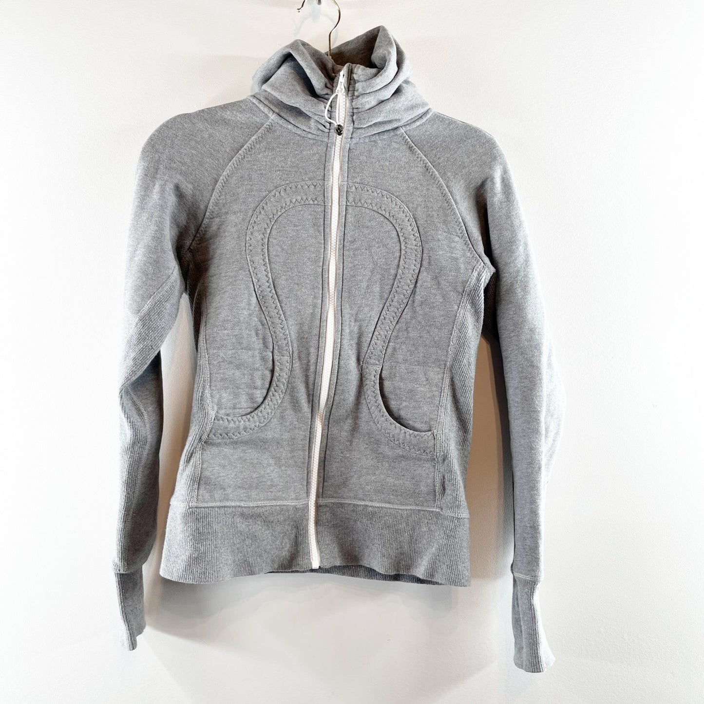 Lululemon Scuba Full-Zip Hoodie Heathered Core Ultra Grey 4