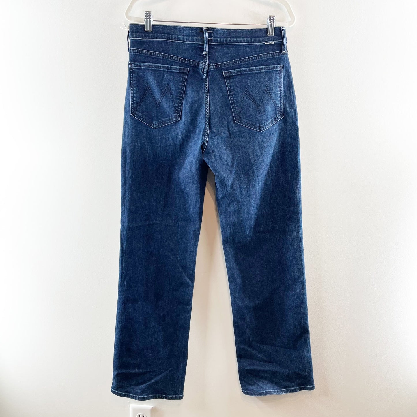 Mother Lil' Kick It Petite Bootcut Jeans in I Put A Spell On You Blue 32 / 14