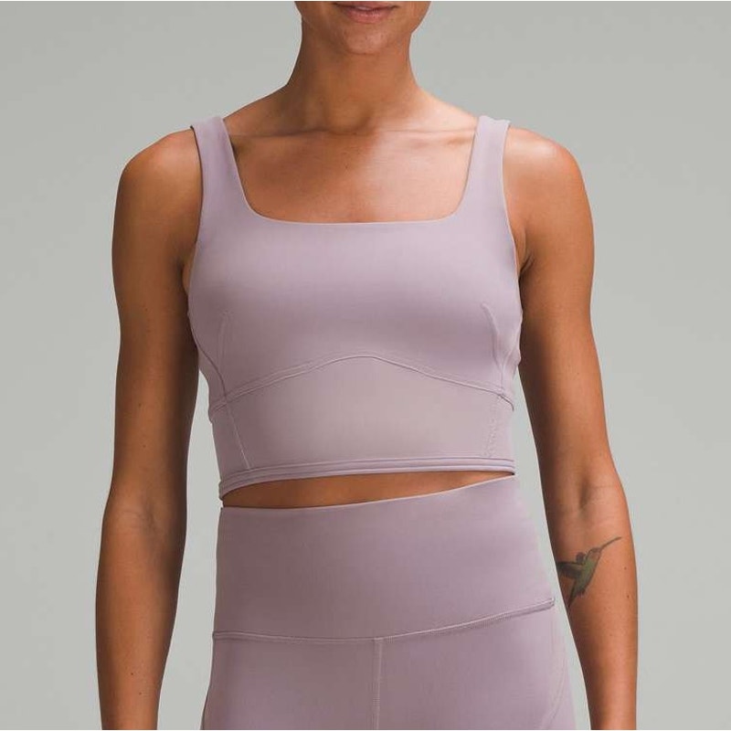 Lululemon Wunder Train Mesh Panel Tank Top Violet Verbena Purple 6