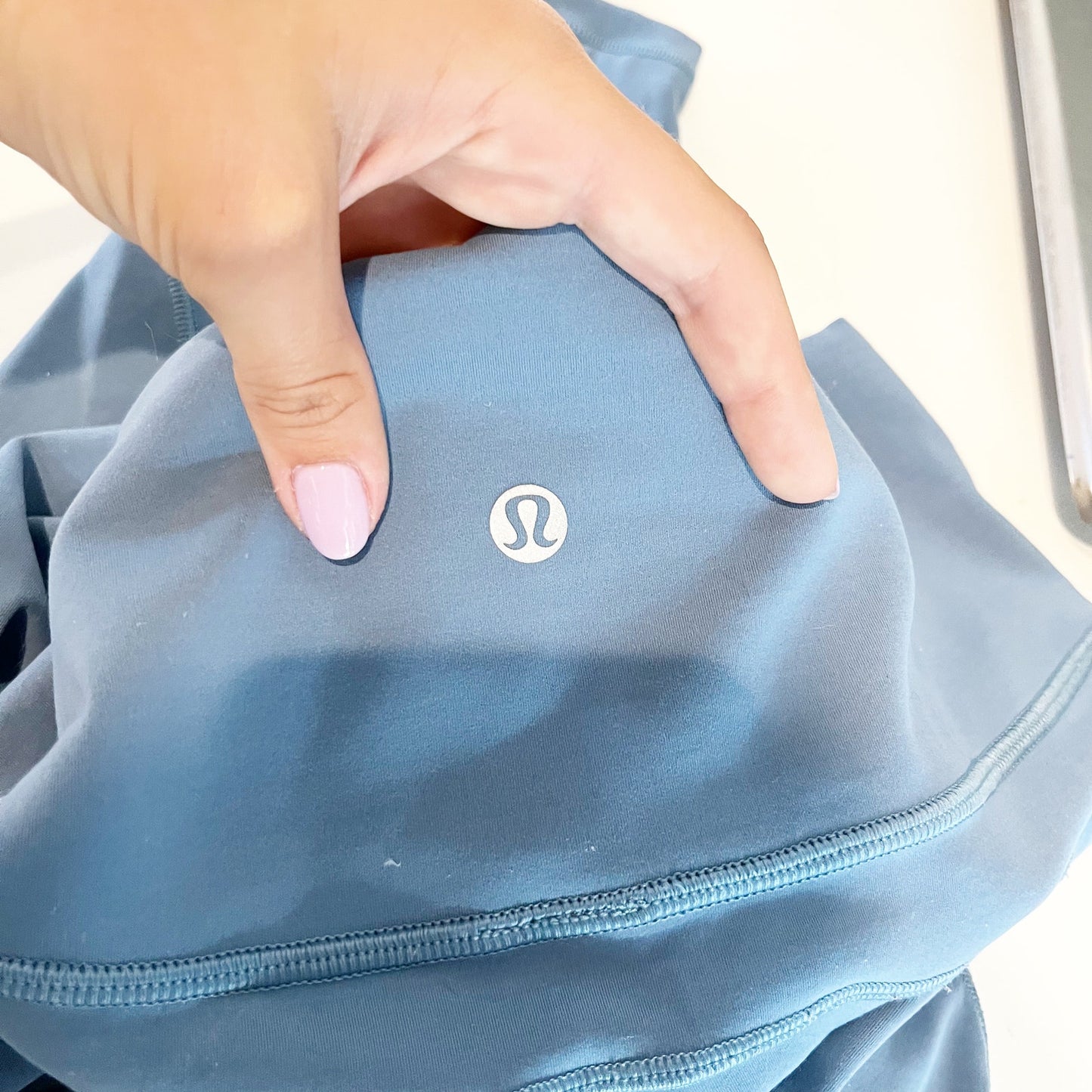 Lululemon Athletica In Movement 7/8 Tight Leggings Everlux 25" Utility Blue 8