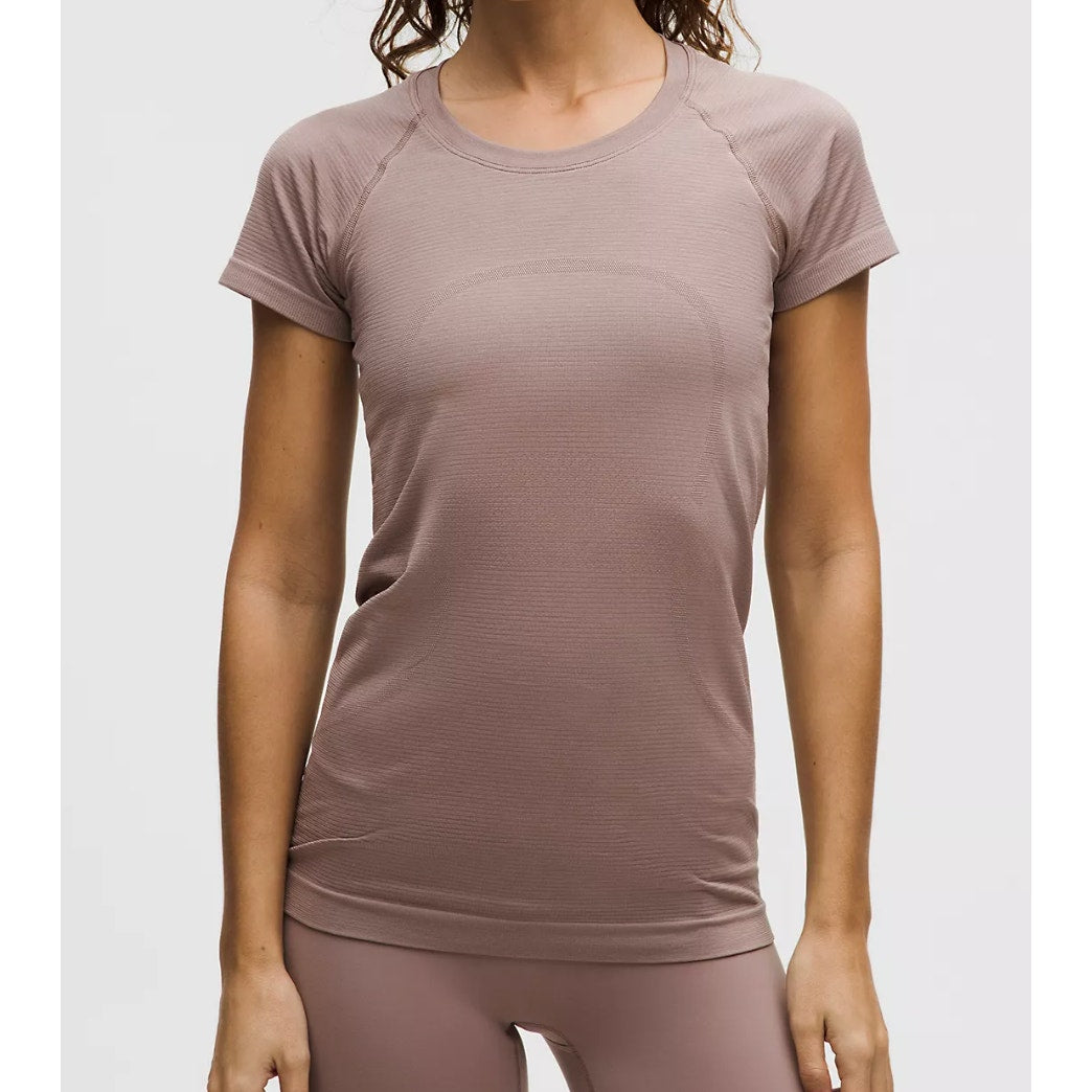 Lululemon Swiftly Tech Short-Sleeve Shirt 2.0 Hip Length Ashen Rose 8