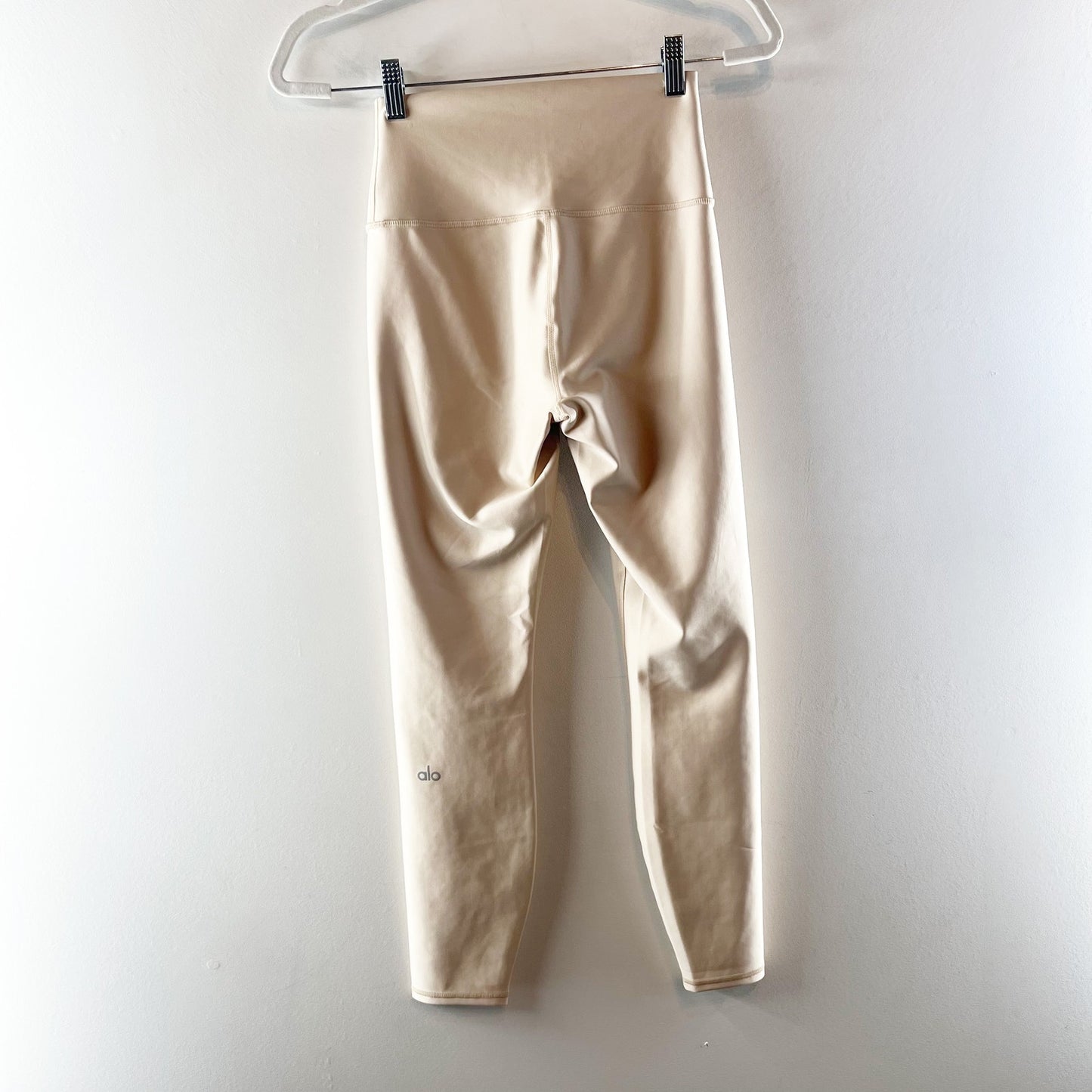 Alo Yoga Airlift 7/8 High-Waisted Leggings Macadamia Beige Small