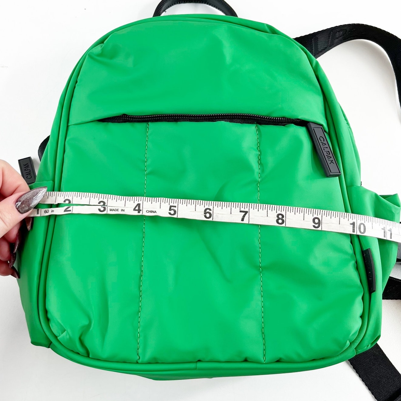 Calpak Luka Mini Backpack in Green Apple
