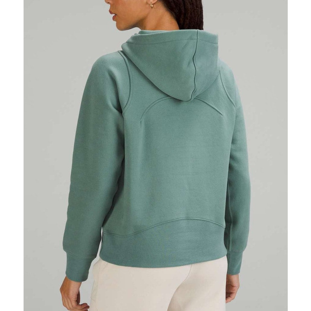 Lululemon Loungeful Hoodie Pullover Sweatshirt Tidewater Teal Green 6