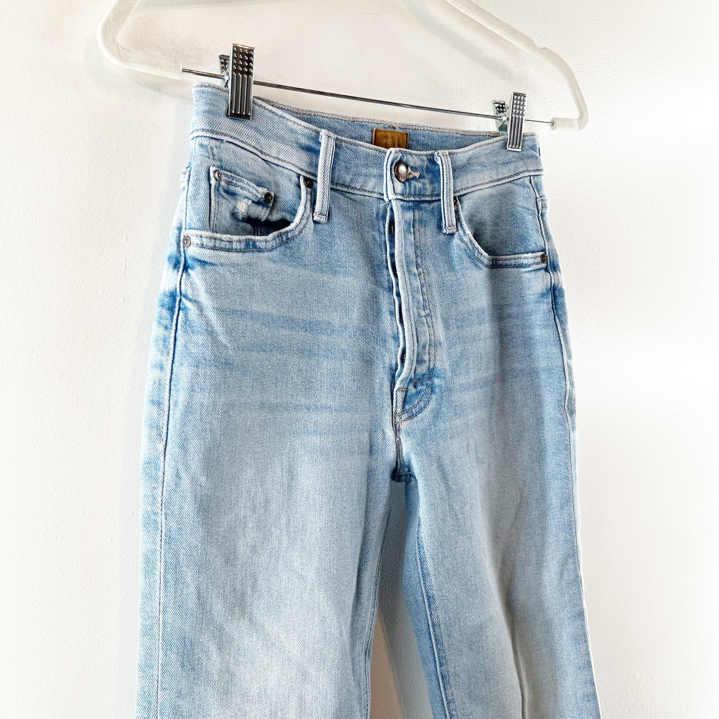 Mother The Tripper Ankle Straight Leg jeans Ripe For The Squeeze Blue 26 / 2
