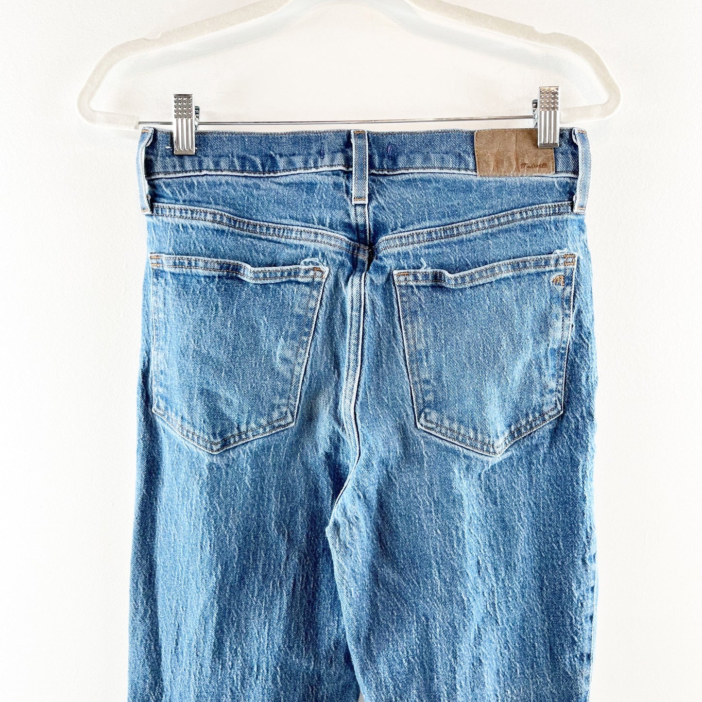 Madewell The Perfect Vintage Jean High Rise Tapered Drayton Wash Blue 27 / 4