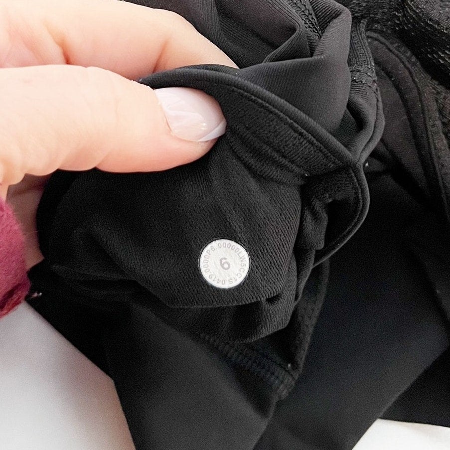 Lululemon Athletica Wunder Under High-Rise Tight Leggings Mesh 28" Black 6