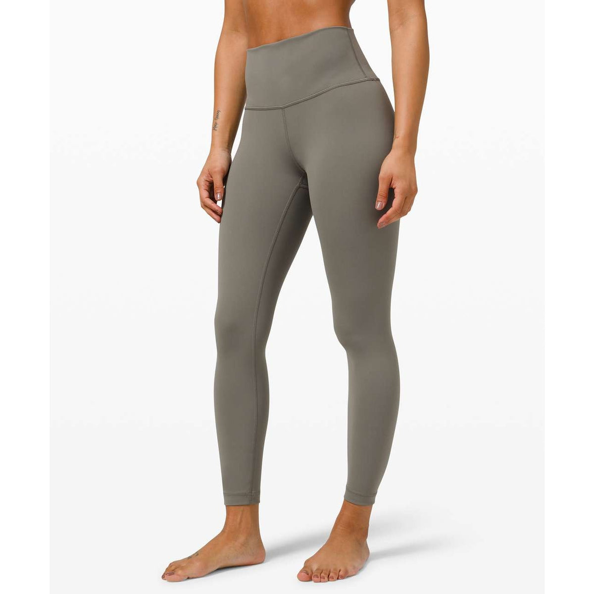 Lululemon Wunder Under High-Rise Tight Leggings 25" Luxtreme Grey Sage 4