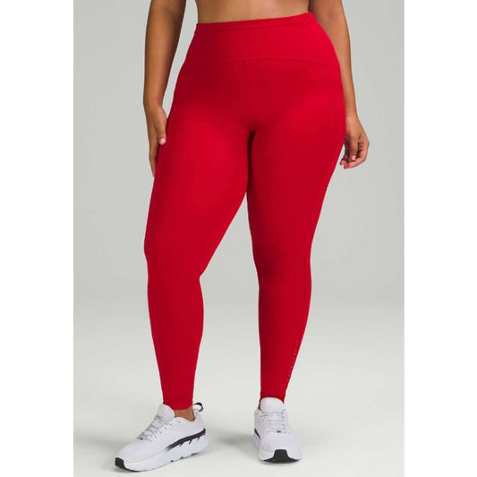 Lululemon Swift Speed High-Rise Tight Leggings 28" Dark Red 4