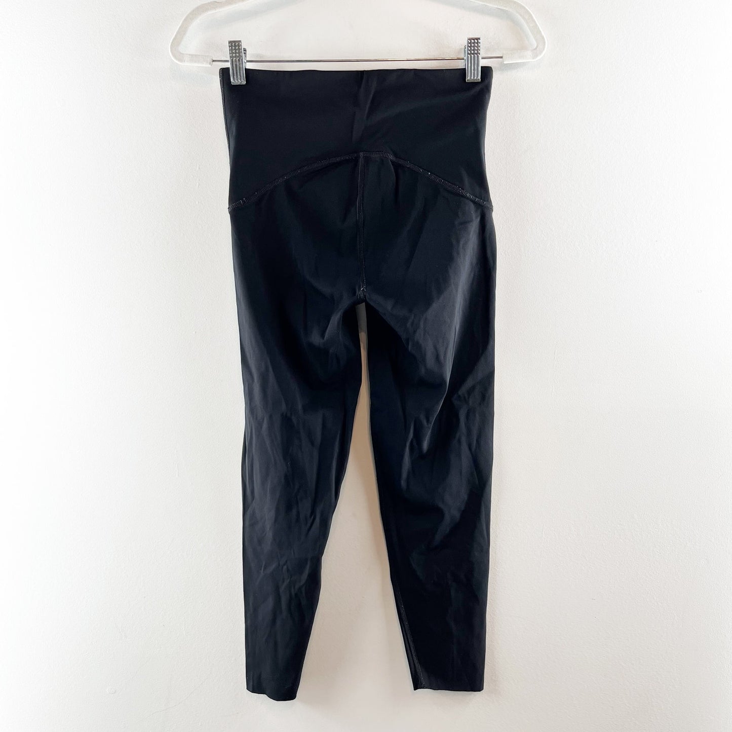 SPANXshape Booty Boost High Waisted 7/8 Leggings Very Black Medium