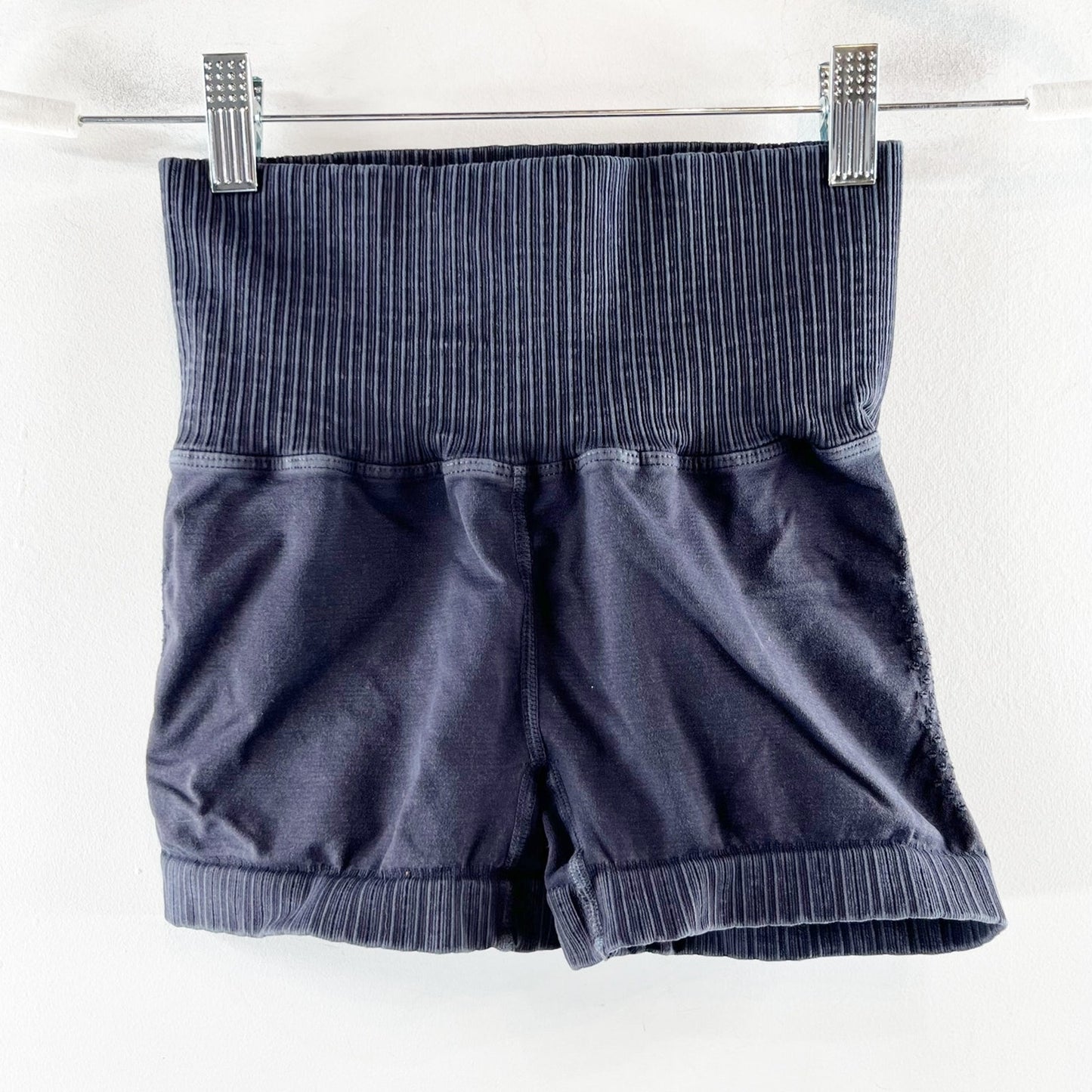 FP Movement Good Karma High Rise Bike Shorts Navy Blue XS / S