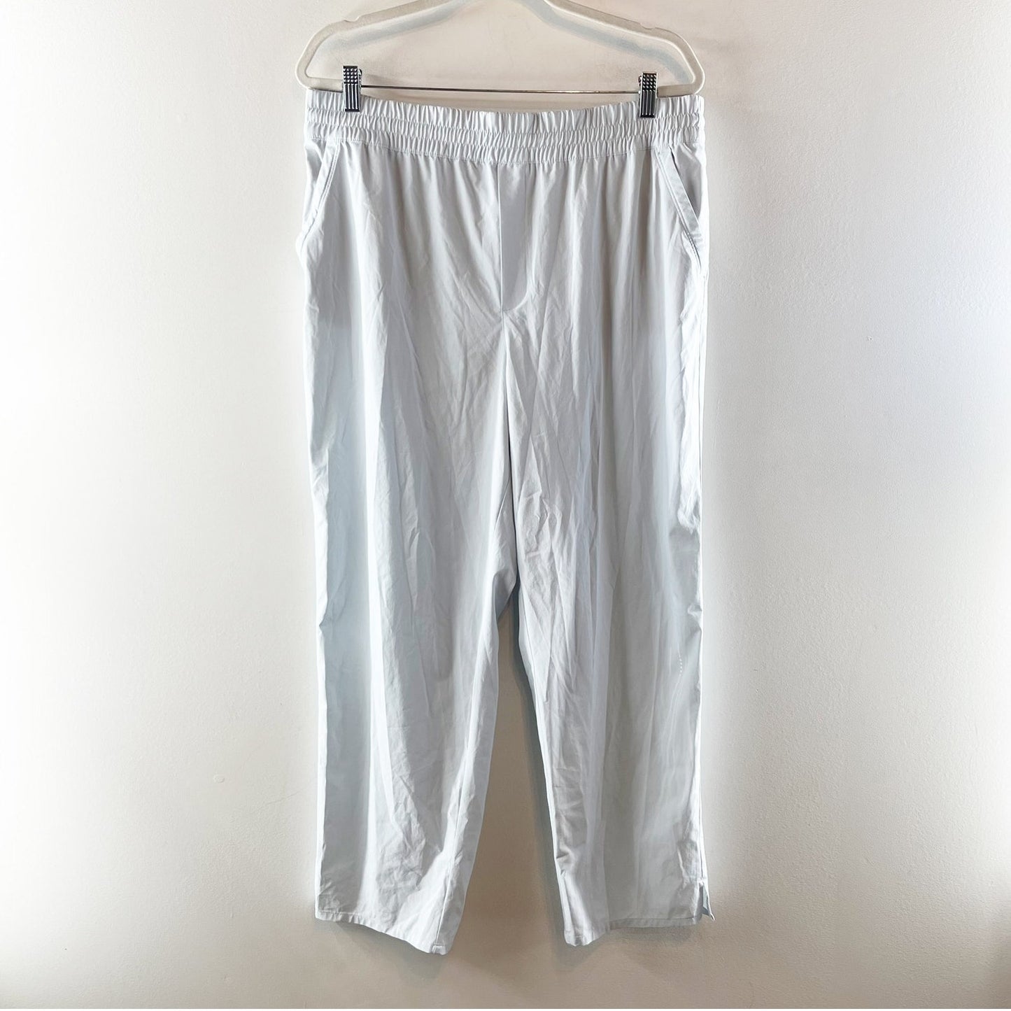 Vineyard Vines Soft Stretch Woven Pull On Tapered Ankle Pants Ice Water Blue XL