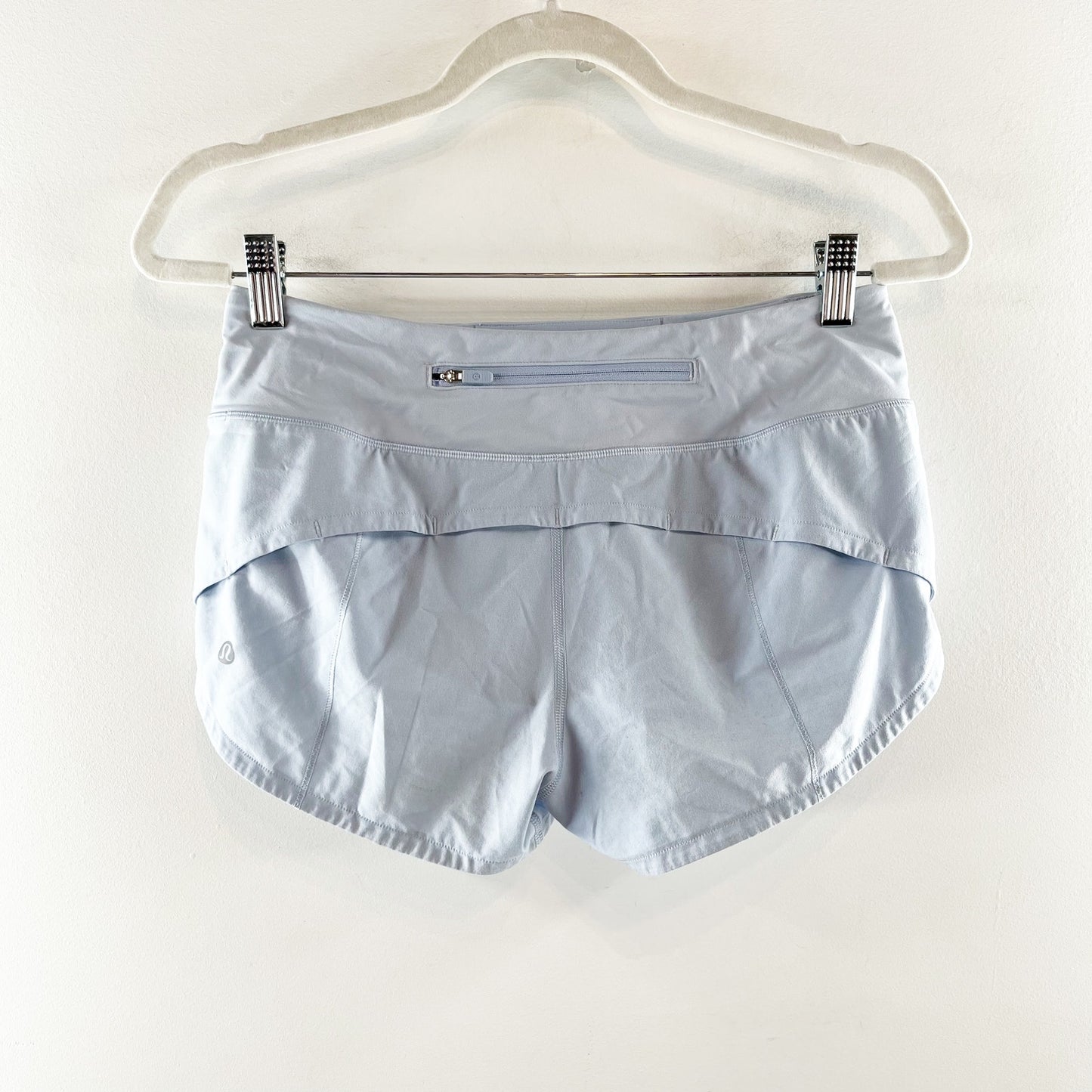Lululemon Speed Up Shorts 2.5" Blue Linen 4