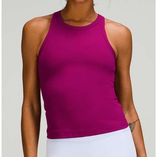 Lululemon Athletica Align Sleeveless Racerback Tank Top Magenta Purple 4