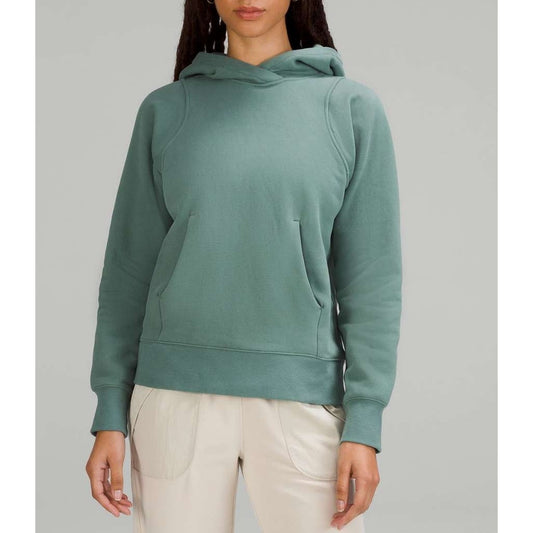 Lululemon Loungeful Hoodie Pullover Sweatshirt Tidewater Teal Green 6