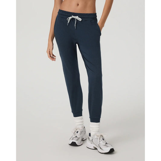 Vuori Lux Performance Jogger Sweatpants Midnight Heather Navy Blue Small