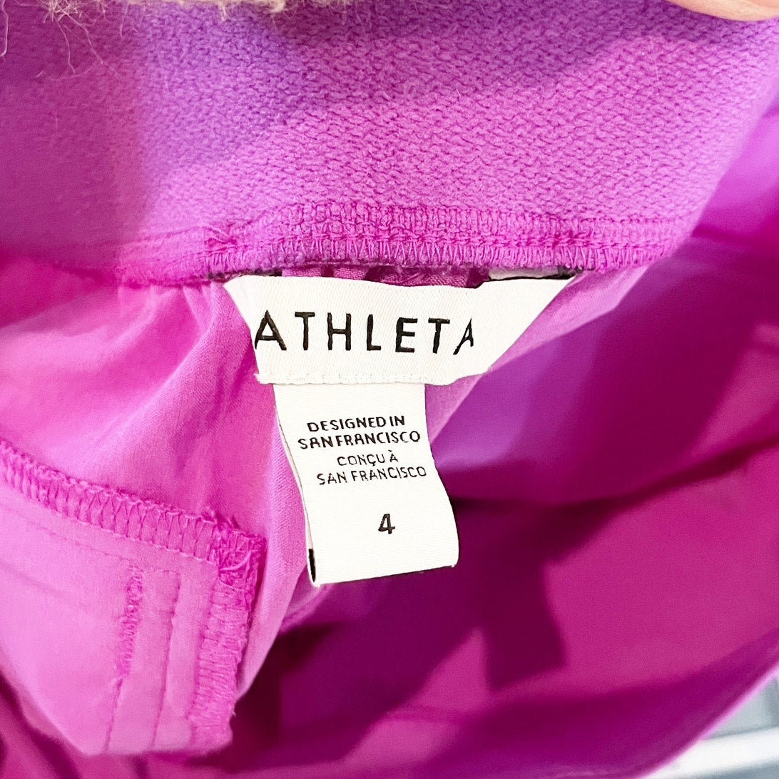 Athleta High Rise Brooklyn Heights Vienna Slim Pant Jazzy Purple 4