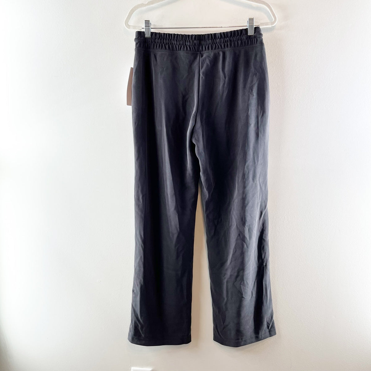 Athleta Seasoft Mid Rise Straight Leg Pants Washed Black Small