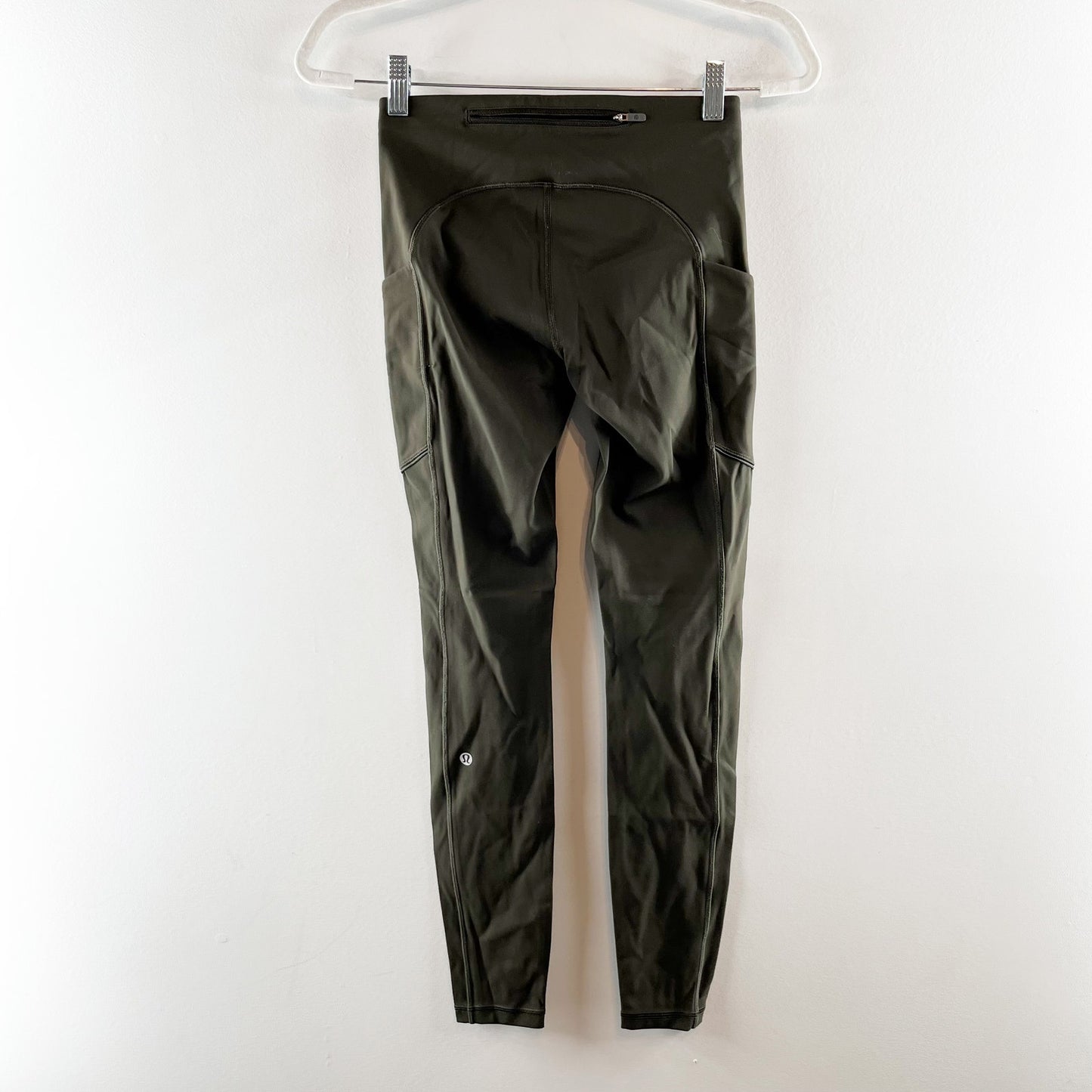 Lululemon Speed Up Tight Full-On Luxtreme 28" Dark Olive Green 4