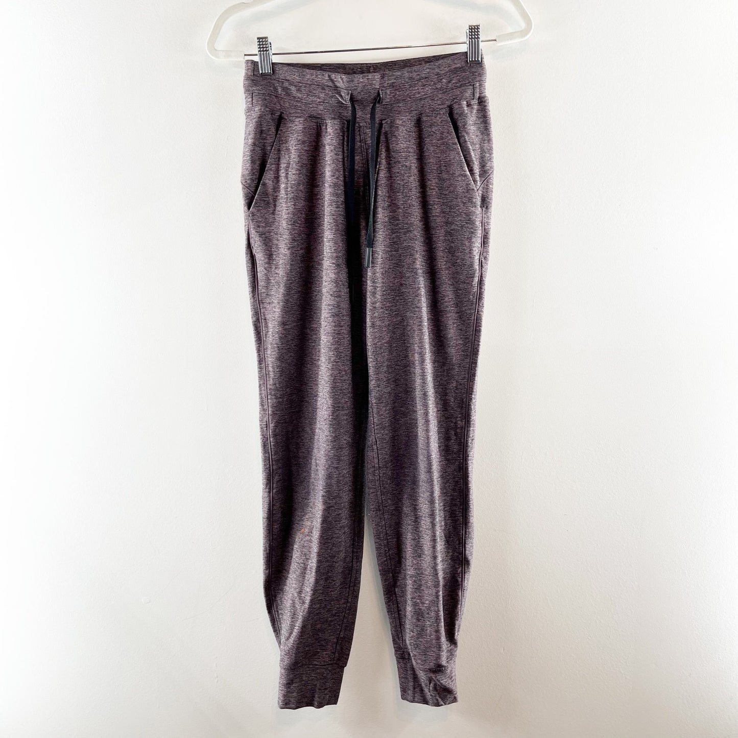 Lululemon Ready To Rulu Pant Updated 29" Heathered Spanish Rose Purple Black 4