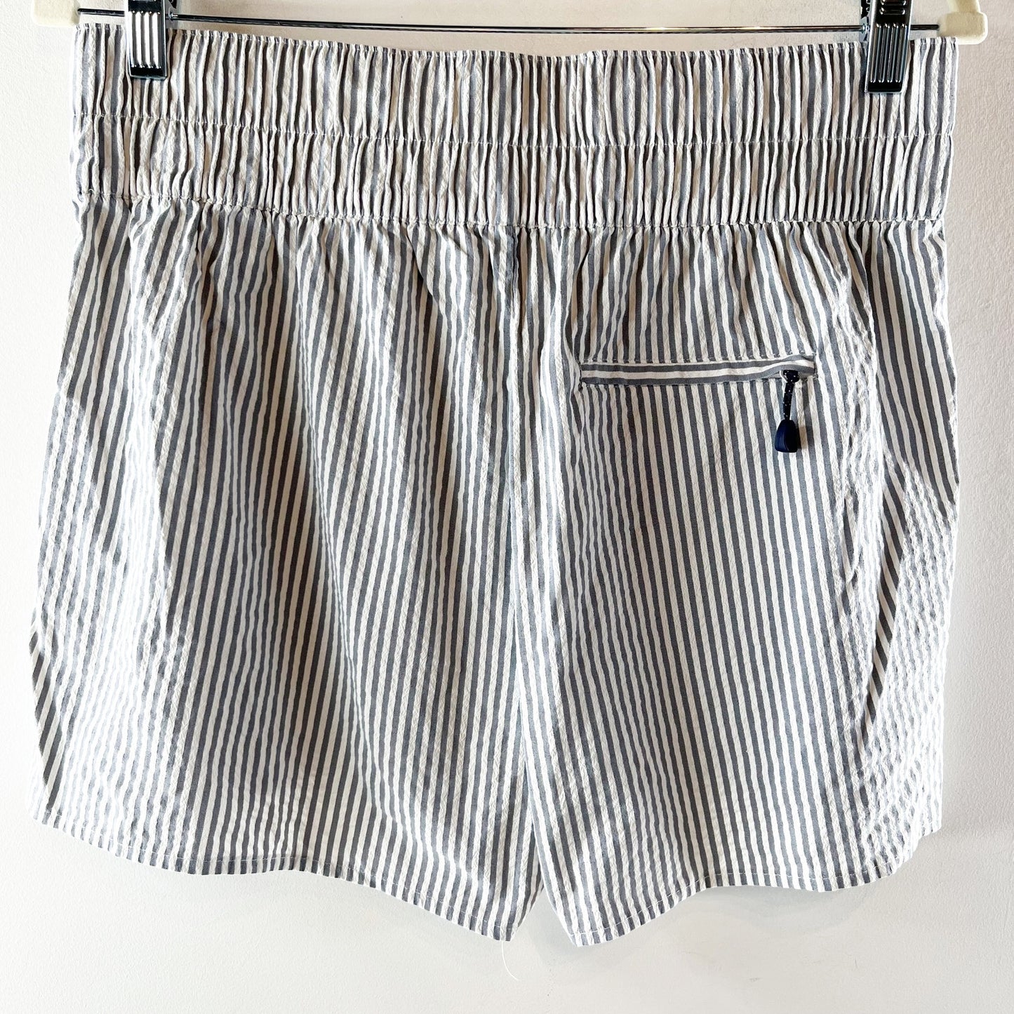 Vineyard Vines Seaside Harbor Seersucker Striped Shorts Blue White Medium