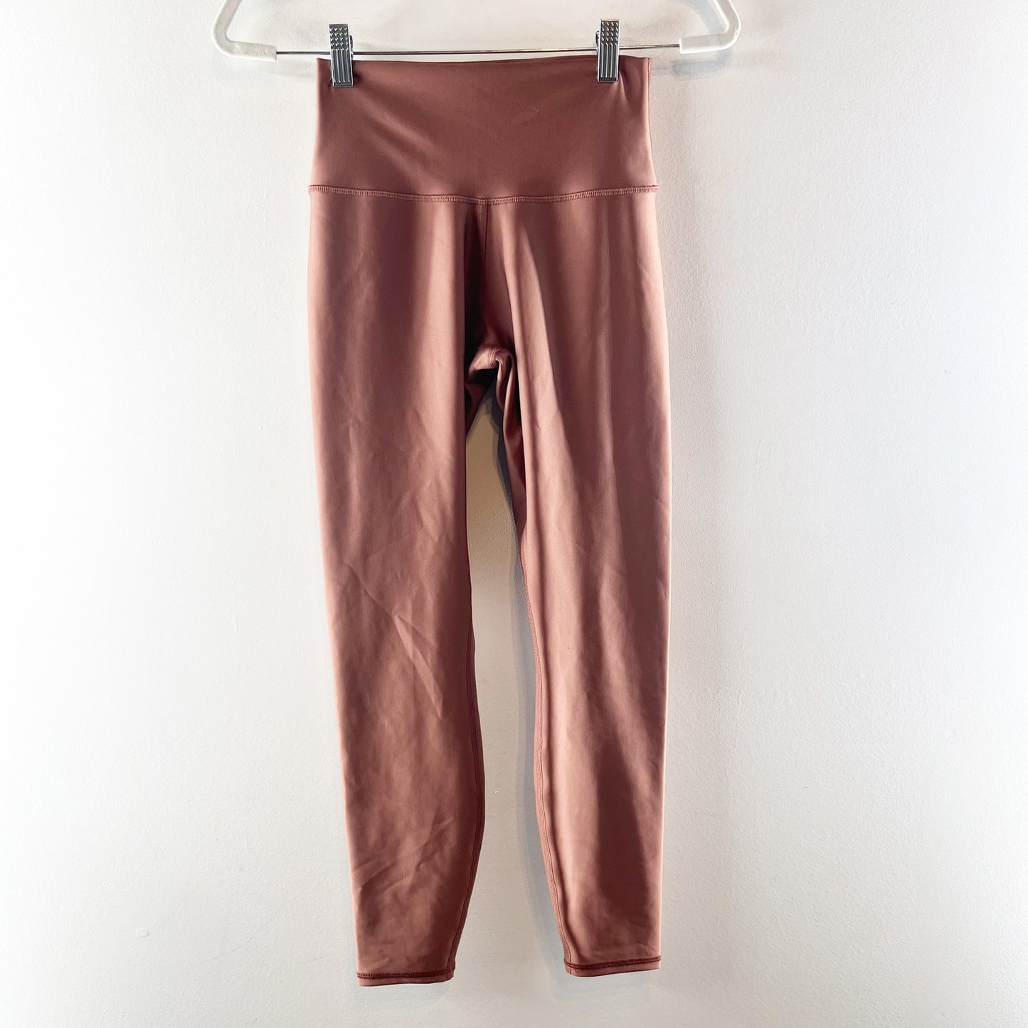 Alo Yoga Airlift 7/8 High-Waisted Leggings Dusty Rose Pink Small