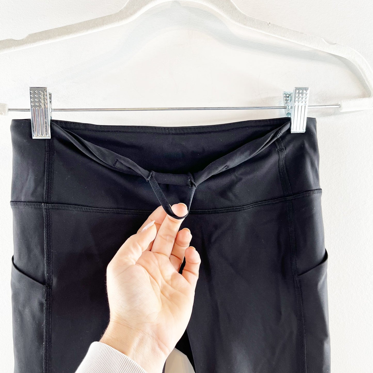 Lululemon Pace Rival Crop Full-On Luxtreme Leggings 22" Black 4