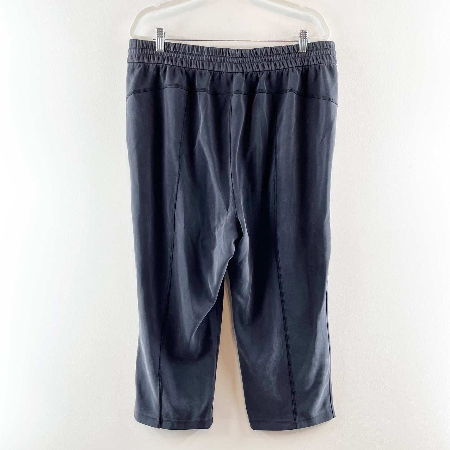 Lululemon Softstreme High-Rise Straight Leg Crop Pants True Navy Blue 16