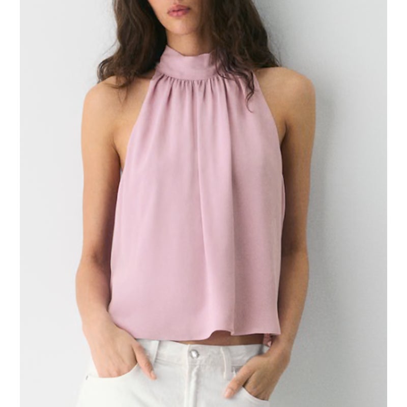 Wilfred Aritzia Austen Mauve Pink Sweet Pea Purple Swing Tank Top XS