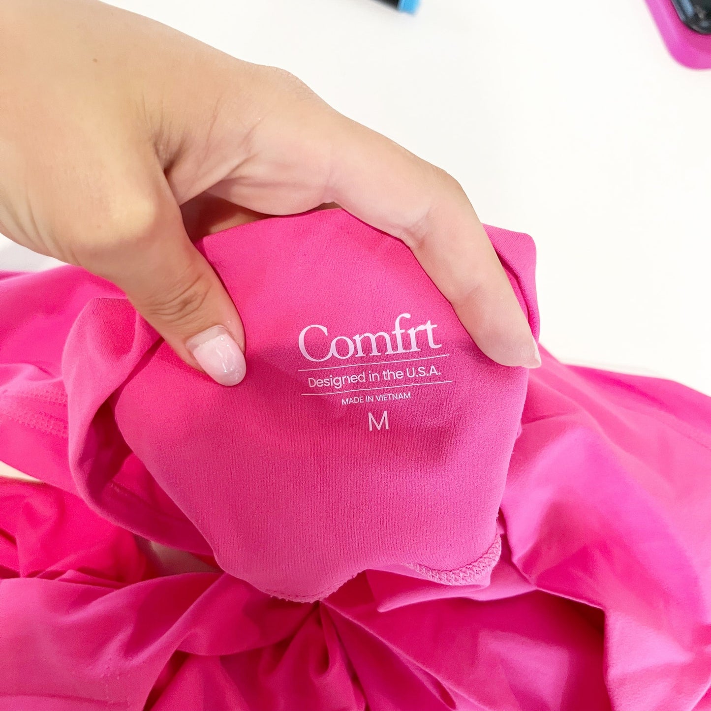 Comfrt ComfrtCore High-Waist Leggings Hot Pink Medium