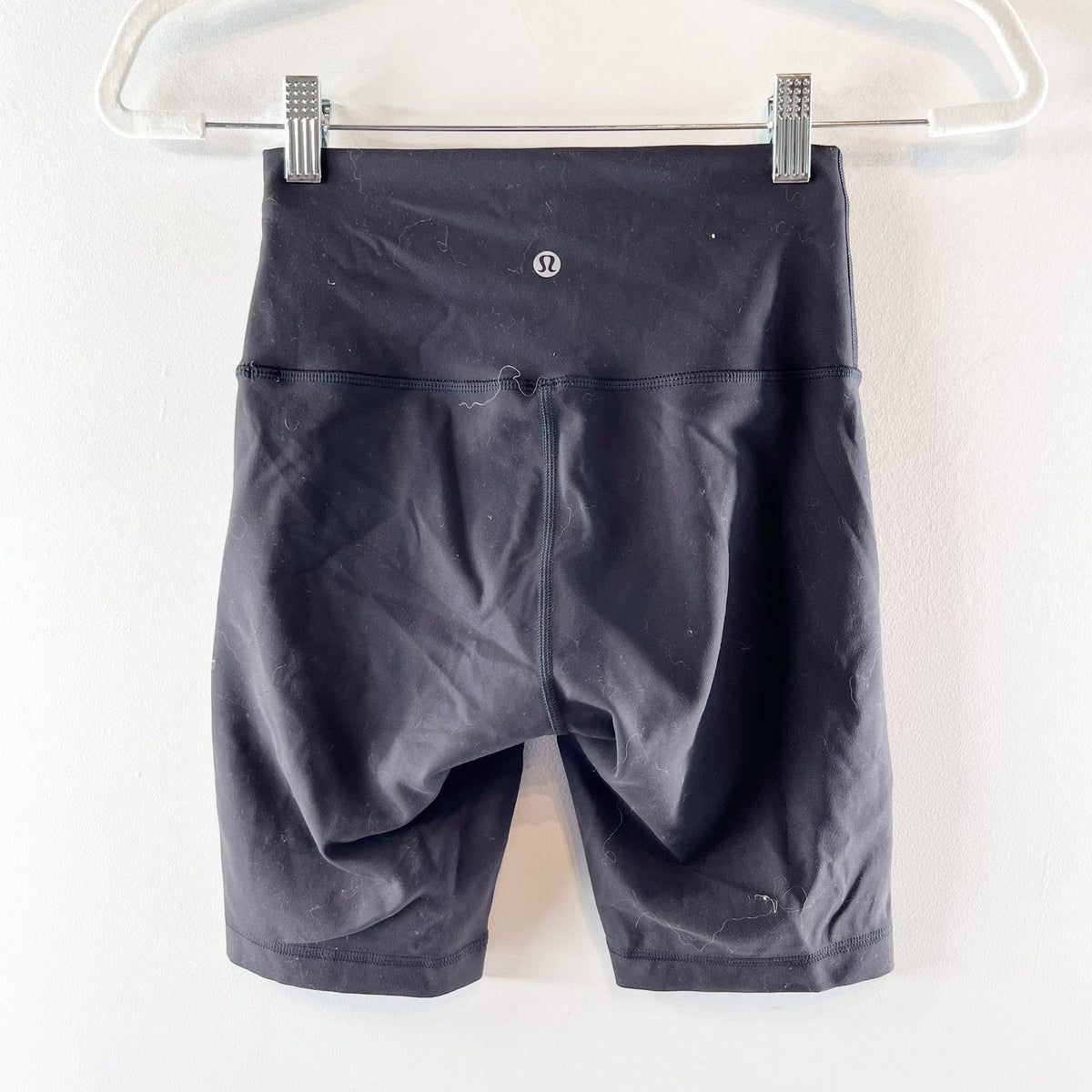Lululemon Wunder Train High Rise Bike Shorts 8" Black 4
